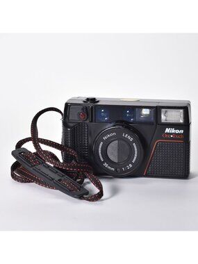 Vintage Nikon One Touch L35AF2 35mm Film Point and Shoot Camera Pro Tested
